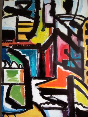 LINDA POGGIO; 'Coming Back to You', 51 x 76cm.