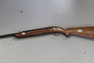 A BSA Airsporter under lever air rifle .22 calibre.