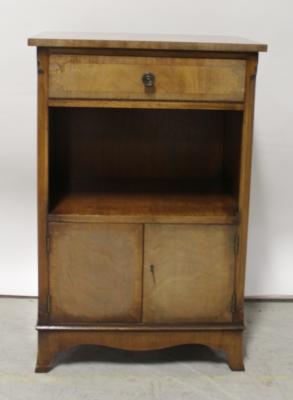 A mahogany pot cupboard,